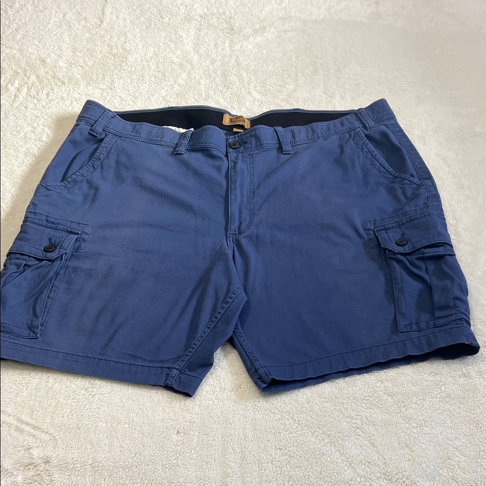 The Foundry Supply Co. Men's Cargo Shorts in Navy